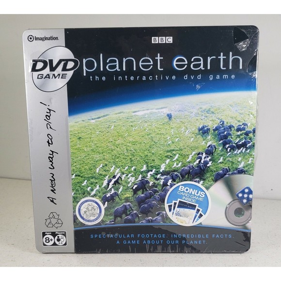 Imagination - BBC Planet Earth the Interactive DVD Game-Bonus Card Game New - Picture 1 of 7